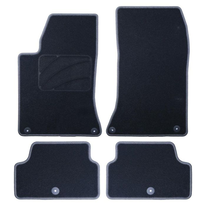 Set de Alfombrillas para Coche OCC Motorsport OCCIF0003GD Gris oscuro Infinity Q30 5 Piezas Set de Alfombrillas para Coche OCC Motorsport OCCIF0003GD Gris oscuro Infinity Q30 5 Piezas