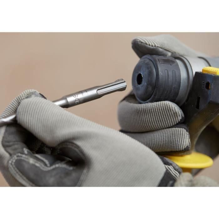 Taladro sin escobillas Stanley FatMax 18V SDS Plus - 2 julios - 2 baterías de 4,0Ah - 3 modos de trabajo 1 Taladro sin escobillas Stanley FatMax 18V SDS Plus - 2 julios - 2 baterías de 4,0Ah - 3 modos de trabajo 1