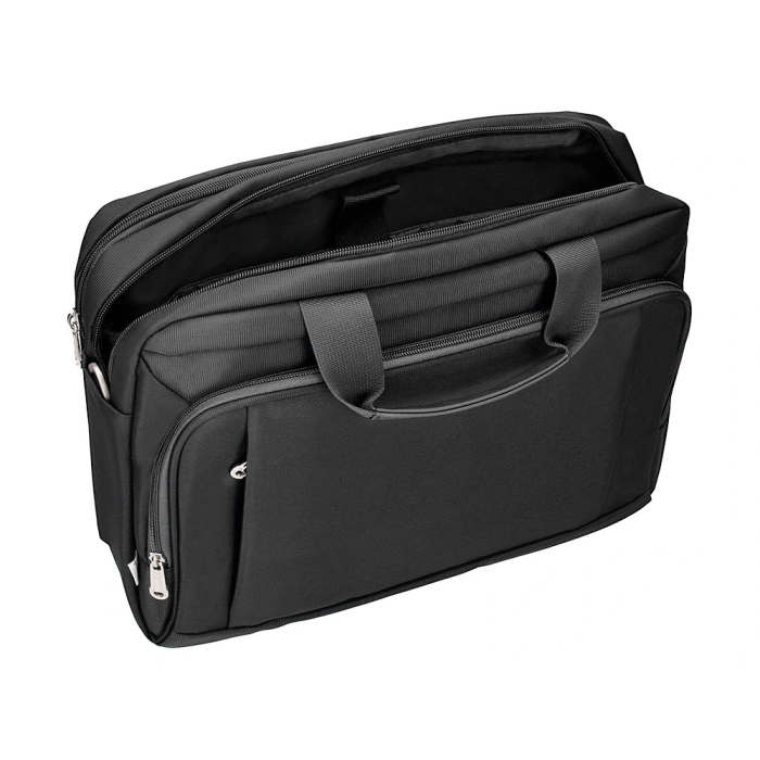 Q-connect Maletín para Portátil 15,5" Negro con 1 Asa y 1 Bolsillo Exterior, 390x310x120mm 2 Q-connect Maletín para Portátil 15,5" Negro con 1 Asa y 1 Bolsillo Exterior, 390x310x120mm 2