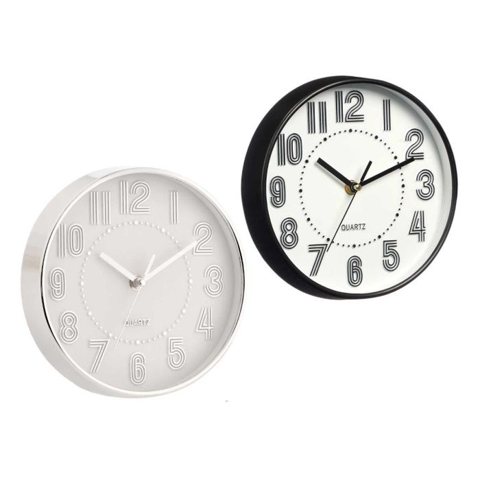 Reloj Redondo 20 Cm Numeros Rayas Surtidos Giftdecor (12 Unidades) 1 Reloj Redondo 20 Cm Numeros Rayas Surtidos Giftdecor (12 Unidades) 1