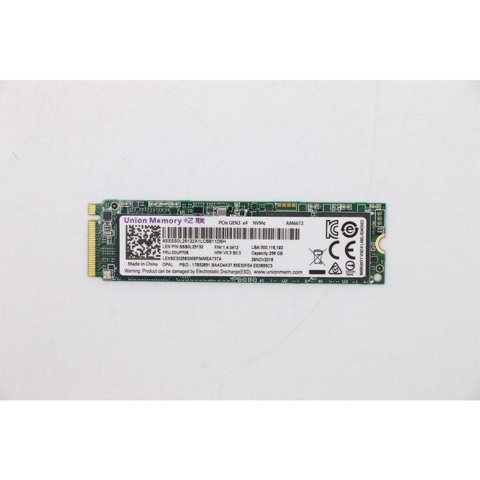 Lenovo SSD 256GB PCIe 3x4 NVMe M.2 Unidad de Estado Sólido Interna 0 Lenovo SSD 256GB PCIe 3x4 NVMe M.2 Unidad de Estado Sólido Interna 0