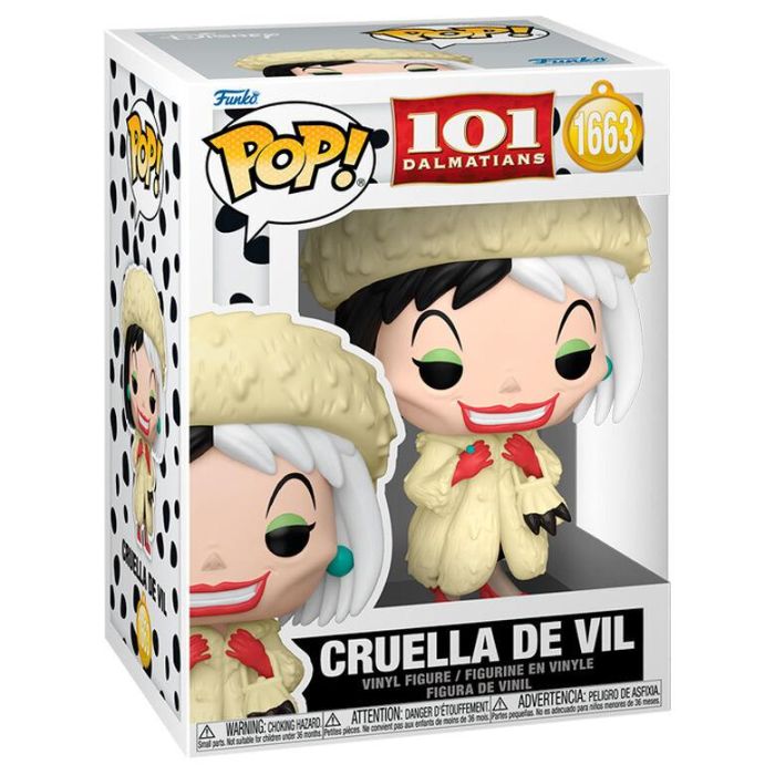 Figura POP Disney 101 Dalmatas Cruella de Vil 1