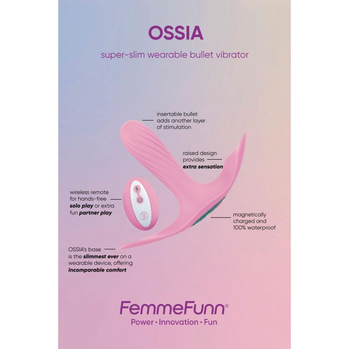 Vibrador Punto G FemmeFunn Ossia Rosa 9 Vibrador Punto G FemmeFunn Ossia Rosa 9
