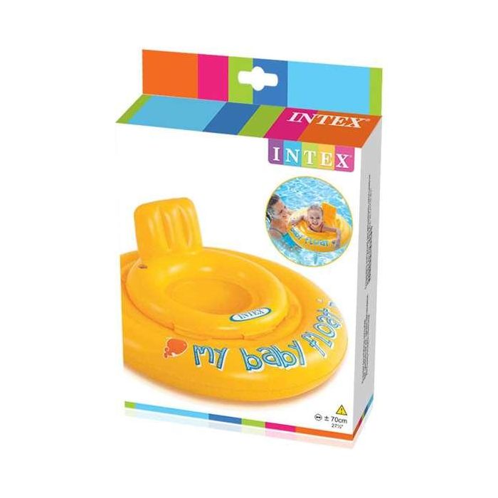 Intex Flotador Redondo 70 cm para Bebé de 6 a 12 Meses, Material PVC 3