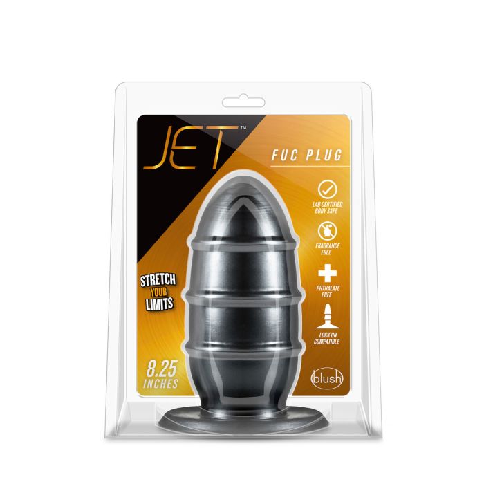 Plug Anal Blush Jet Negro (8,9 cm) 3