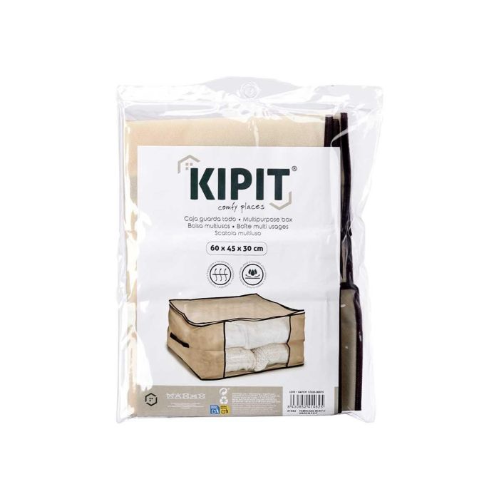 Caja Guarda Todo 60X45X30Cm Col Natural Kipit (24 Unidades) 1 Caja Guarda Todo 60X45X30Cm Col Natural Kipit (24 Unidades) 1