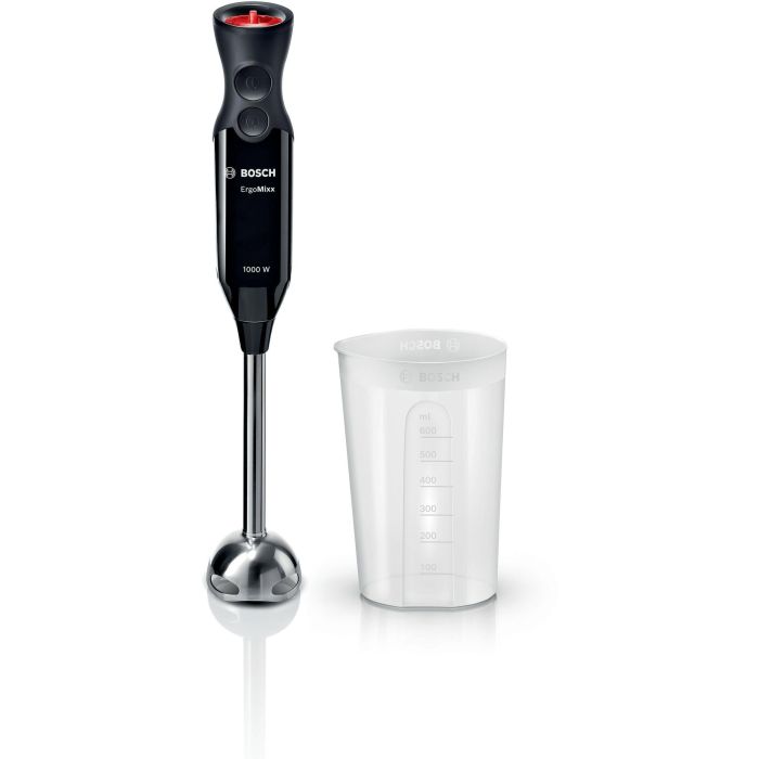BOSCH MS6CB6110 Batidora de Mano ErgoMixx 1000W, 12 Velocidades + Turbo, Vaso Batidor, Negra 0 BOSCH MS6CB6110 Batidora de Mano ErgoMixx 1000W, 12 Velocidades + Turbo, Vaso Batidor, Negra 0