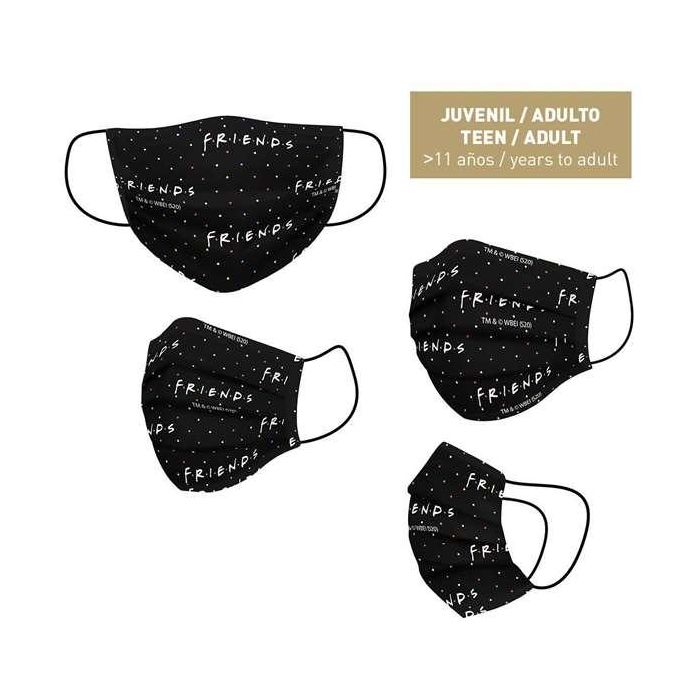 Mascarilla higiénica reutilizable homologada friends Mascarilla higiénica reutilizable homologada friends