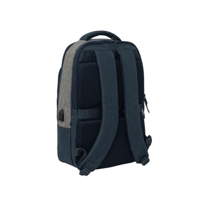 Mochila para Portátil Kappa Dark Navi Gris Azul marino 29 x 44 x 15 cm 1