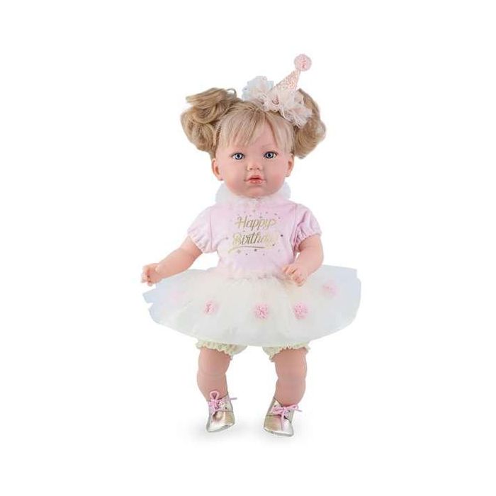 Marina & Pau Muñeca Alina Party en Estuche Cuerpo Blandito 45cm 1