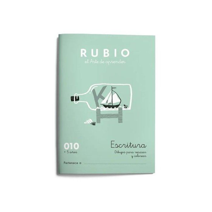 Cuaderno Rubio A5 Escritura Nº 010 (+5 Años) (Set de 10)