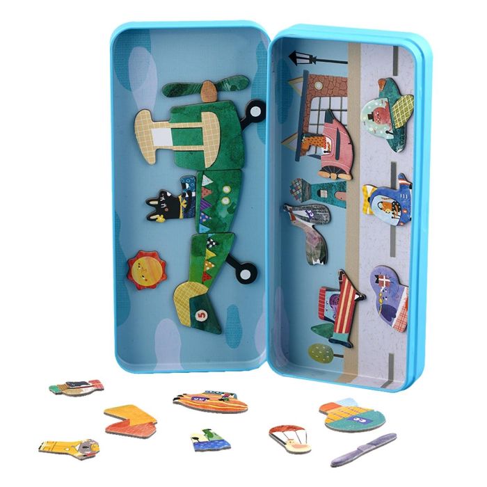 MIEREDU Me0881 Puzle Magnético Mis Viajes Aviones +3 años 2 MIEREDU Me0881 Puzle Magnético Mis Viajes Aviones +3 años 2