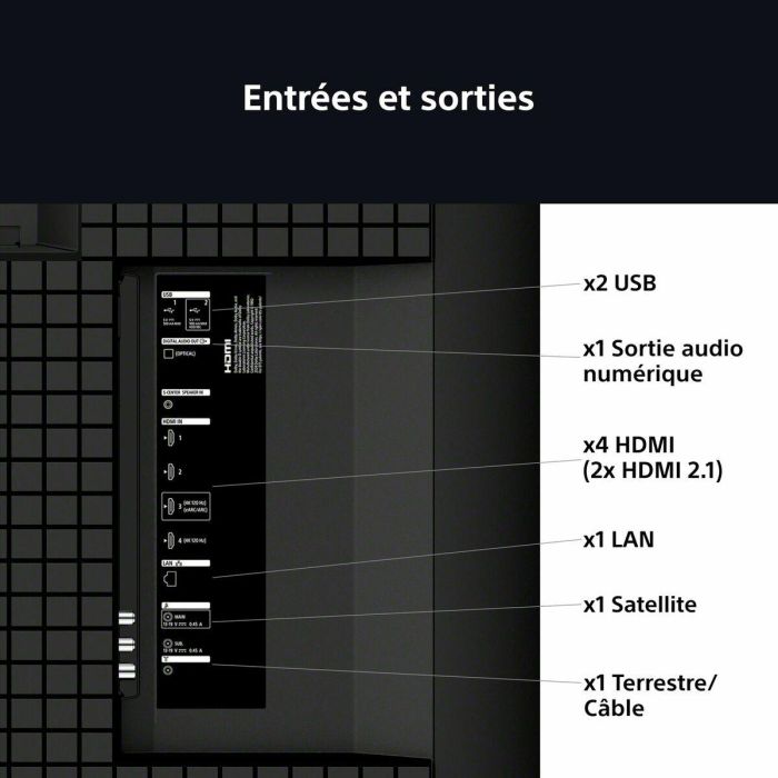 Smart TV Sony K75XR55BP 14