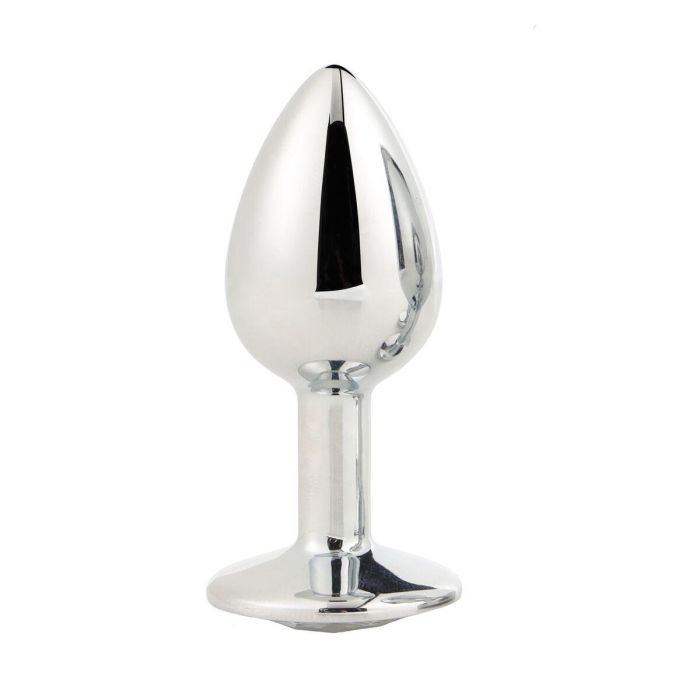 Plug Anal Dream Toys Gleaming Love Plateado 6 Plug Anal Dream Toys Gleaming Love Plateado 6