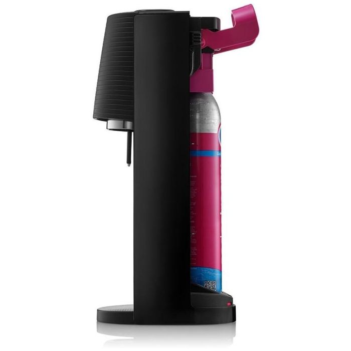 SodaStream Terra, Máquina para Hacer Agua con Gas, Negro, Incluye Botella 1L y Cargador de CO2 60L 2
