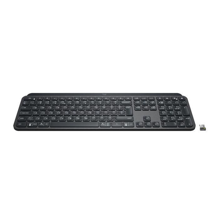 Logitech MX Keys Teclado Inalámbrico Iluminado Avanzado para Empresas, Perfect Stroke, Logi Bolt, Multi-dispositivo, Compatible Multi-OS 1