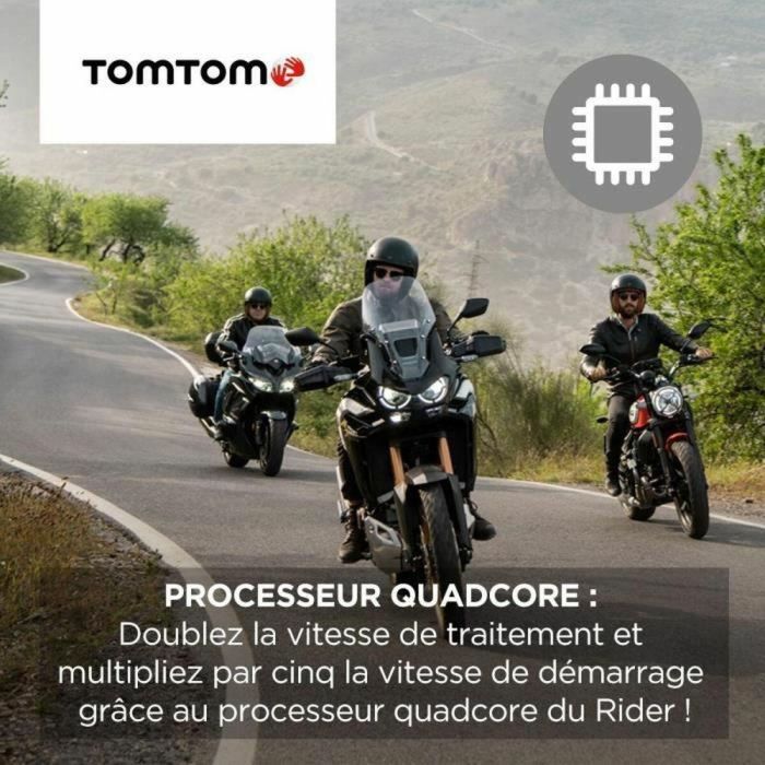TomTom TTRIDER550 GPS para motocicleta RIDER 550 4,3 pulgadas, mapa mundial, TomTom Traffic, alertas zonas peligro, manos libres 15 TomTom TTRIDER550 GPS para motocicleta RIDER 550 4,3 pulgadas, mapa mundial, TomTom Traffic, alertas zonas peligro, manos libres 15