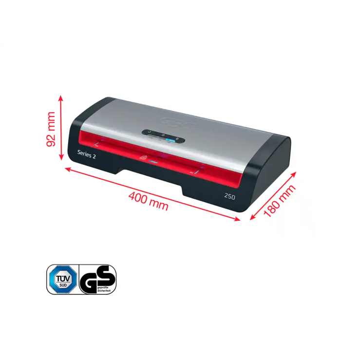 GBC 4410070EU Plastificadora Modelo 250 DIN A4 Color Plata 2