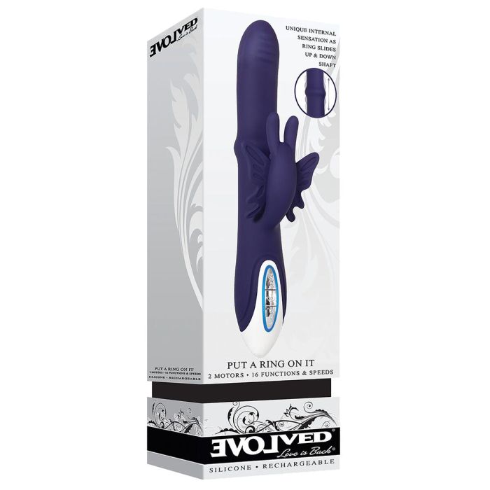 Vibrador Punto G Evolved Morado 9