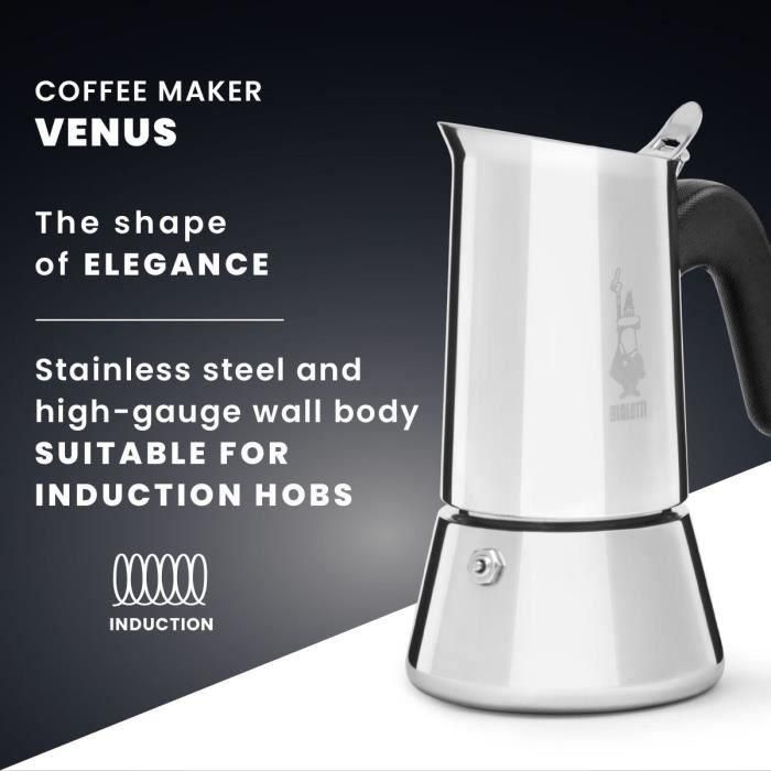 Bialetti 0007255/CNNP BIA8006363028929 Cafetera italiana de Acero 2 Bialetti 0007255/CNNP BIA8006363028929 Cafetera italiana de Acero 2