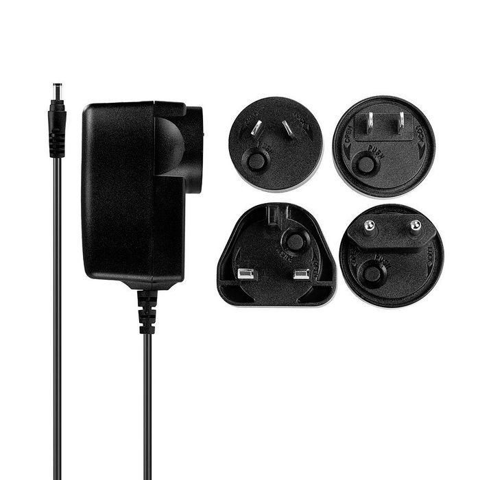 Lindy 12VDC 3A Multi-country Power Supply, 5.5/2.5mm 2