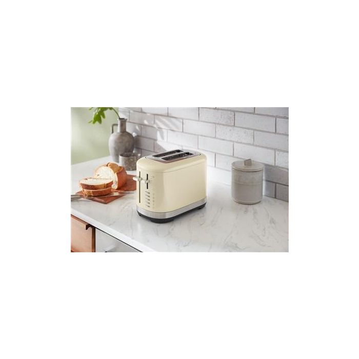 Kitchenaid Tostador para 2 Rebanadas 5KMT2109 EAC Almendra, Ranuras Extraanchas, 7 Niveles de Tueste 7 Kitchenaid Tostador para 2 Rebanadas 5KMT2109 EAC Almendra, Ranuras Extraanchas, 7 Niveles de Tueste 7