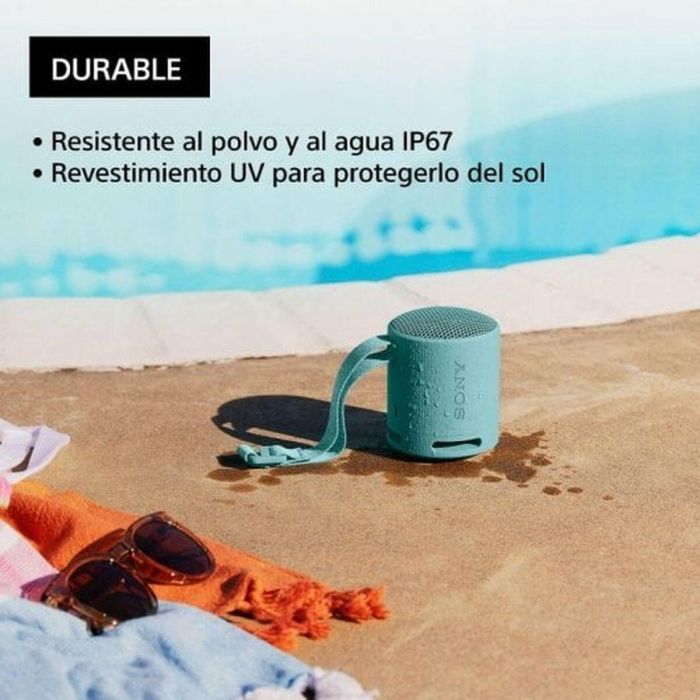 Altavoz Bluetooth Portátil Sony SRSXB100L Azul 3 Altavoz Bluetooth Portátil Sony SRSXB100L Azul 3