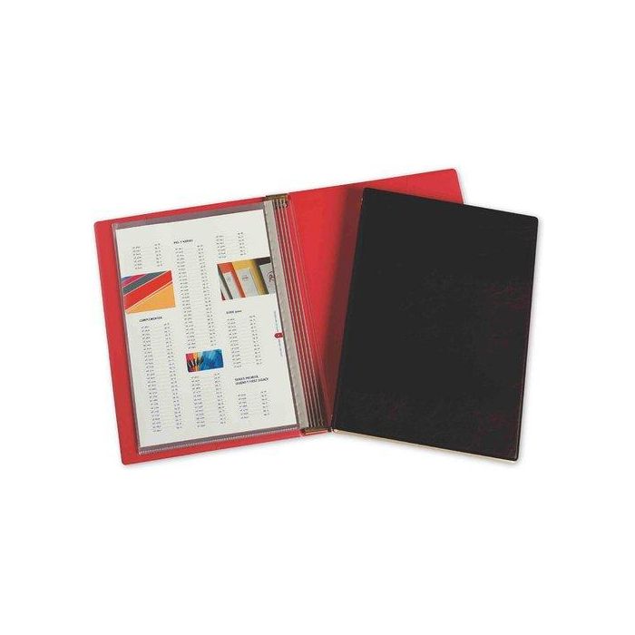 Carpeta Fundas (Tarifario) Pardo Pvc Para Cuadernillos 330X240Mm Negro