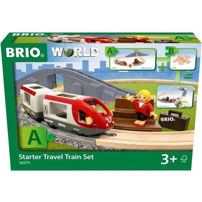 BRIO Tour en 8 Viajeros A-7312350360790 - Juego de Trenes para Niños a Partir de 3 Años 2
