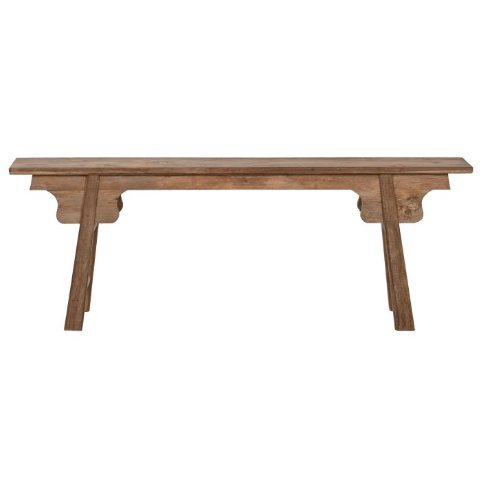 Banco Item Home DKD Home Decor Natural 18 x 50 x 140 cm 1