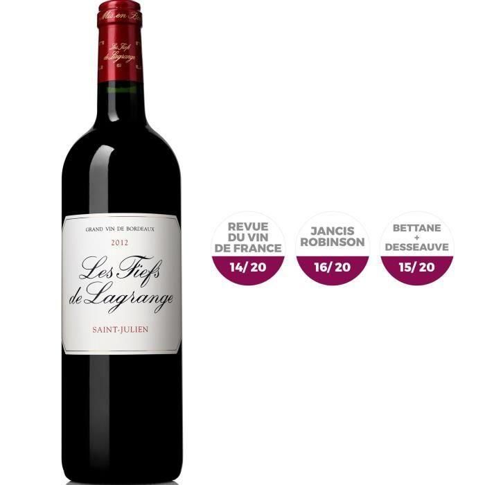 Les Fiefs de Lagrange 2012 Saint-Julien - Vino tinto de Burdeos Les Fiefs de Lagrange 2012 Saint-Julien - Vino tinto de Burdeos
