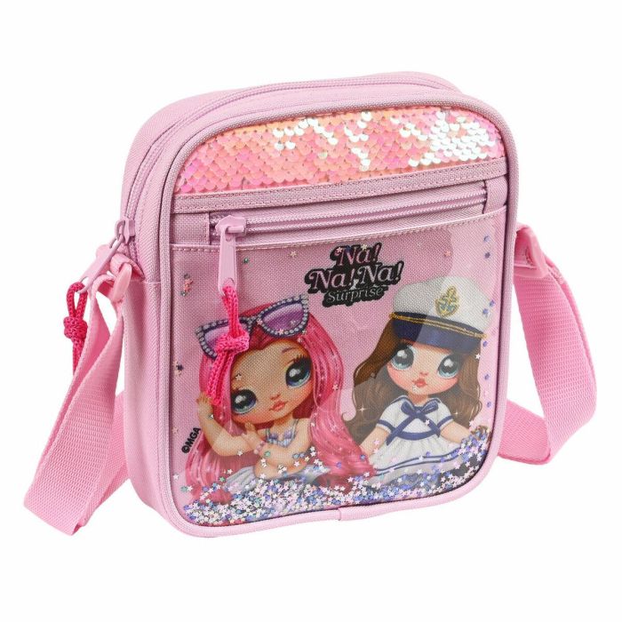 Bolso Bandolera Na!Na!Na! Surprise Sparkles Rosa (16 x 18 x 4 cm) Bolso Bandolera Na!Na!Na! Surprise Sparkles Rosa (16 x 18 x 4 cm)
