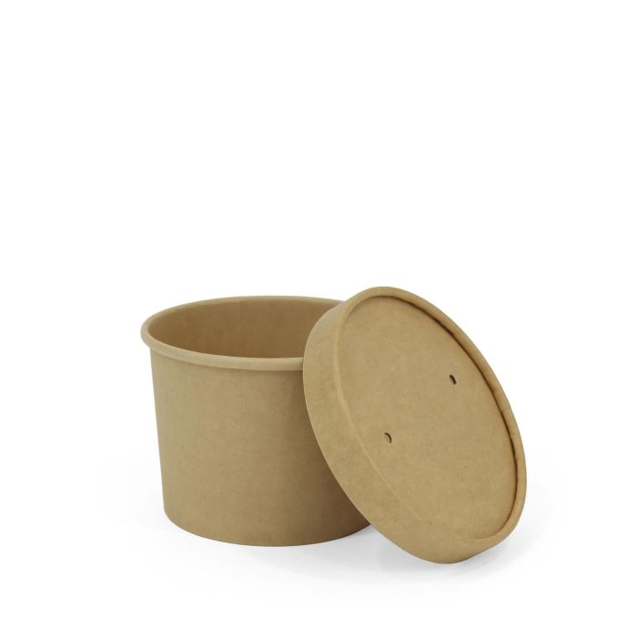 Set de 5 tarrinas Kraft con tapa 270 ml - Algon (24 Cajas) 3 Set de 5 tarrinas Kraft con tapa 270 ml - Algon (24 Cajas) 3