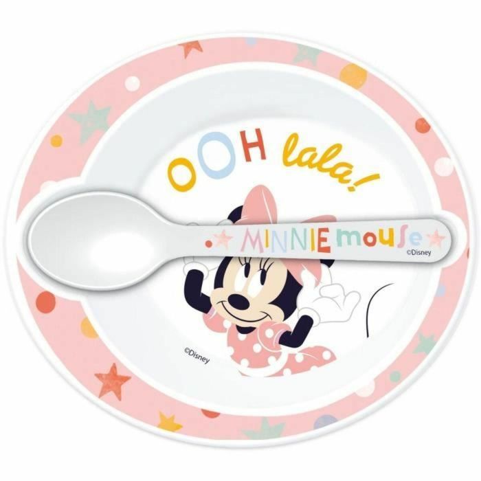 Thermobaby THE3023190133669 Pack Comida Minnie 2ª Edad con 3 Platos, 1 Taza y 1 Cuchara 4 Thermobaby THE3023190133669 Pack Comida Minnie 2ª Edad con 3 Platos, 1 Taza y 1 Cuchara 4