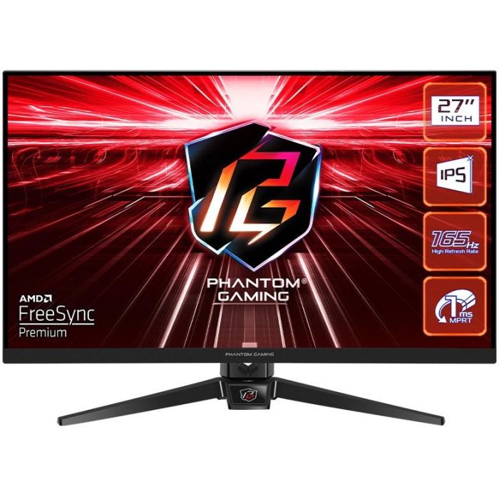 ASRock PG27FF1A Monitor Gaming IPS 27" FHD 1920x1080 165Hz 1ms HDR10 FreeSync Premium 0 ASRock PG27FF1A Monitor Gaming IPS 27" FHD 1920x1080 165Hz 1ms HDR10 FreeSync Premium 0