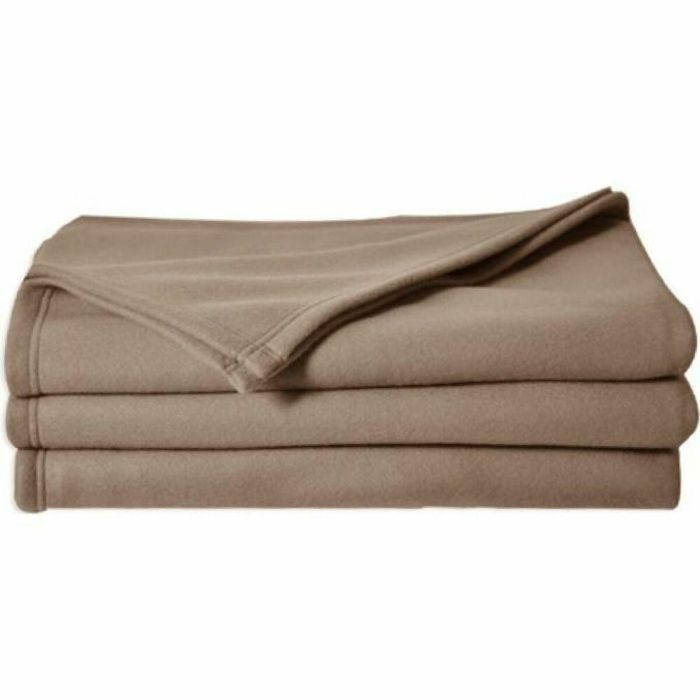 Toison D'Or Manta polar POLECO 100% poliéster 220x240 cm Taupe