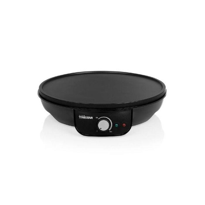 Tristar BP-2637 Crepera para Panqueques y Creps 1000W Ø30cm con Revestimiento Antiadherente y Termostato Regulable 1 Tristar BP-2637 Crepera para Panqueques y Creps 1000W Ø30cm con Revestimiento Antiadherente y Termostato Regulable 1