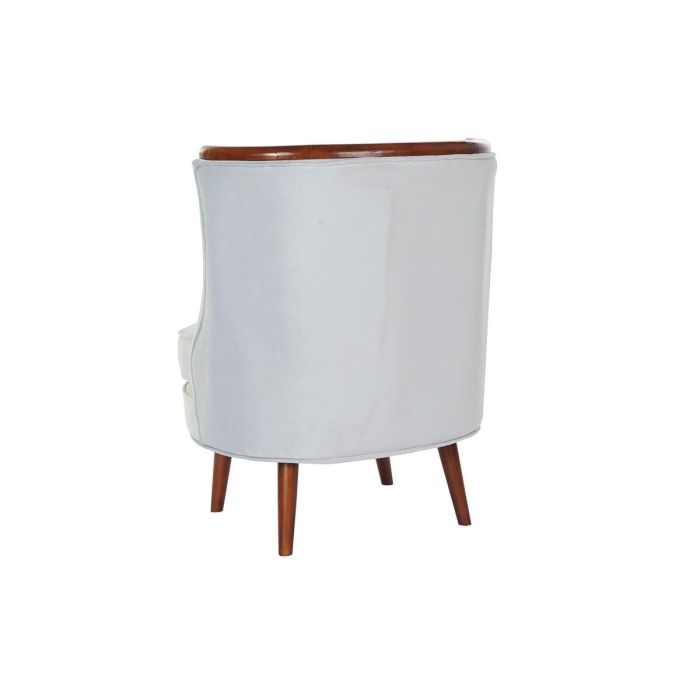 Butaca Sixties DKD Home Decor Azul Celeste Marron 69 x 80 x 65 cm 2 Butaca Sixties DKD Home Decor Azul Celeste Marron 69 x 80 x 65 cm 2