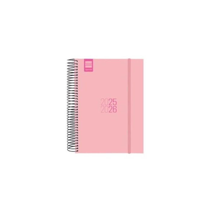 Finocam Agenda Para Estudiantes Espiral E10 - 155x212 mm, Negro 2025-2026, Organización Septiembre a Agosto Finocam Agenda Para Estudiantes Espiral E10 - 155x212 mm, Negro 2025-2026, Organización Septiembre a Agosto