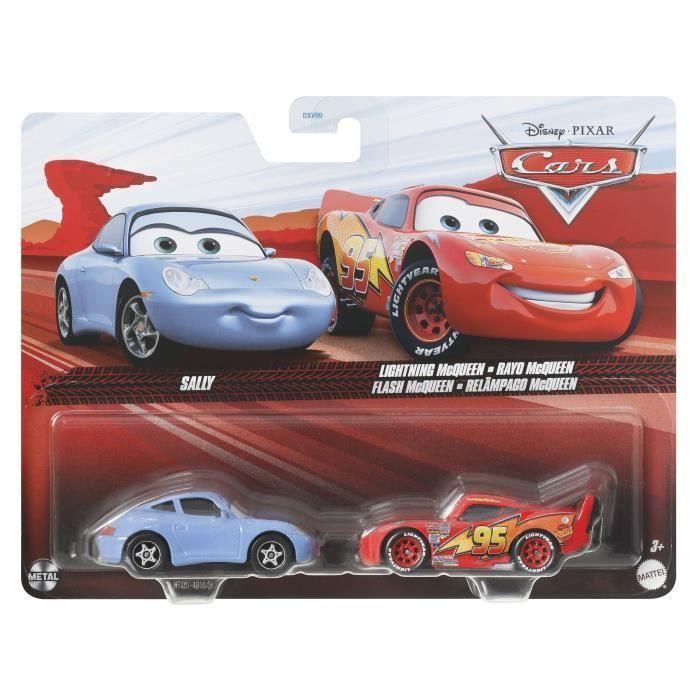 Disney Pixar Cars - Paquete de 2 vehículos (modelo aleatorio) - Auto pequeño - Edades de 3 años en adelante - Disney Pixar Cars - DXV99 Disney Pixar Cars - Paquete de 2 vehículos (modelo aleatorio) - Auto pequeño - Edades de 3 años en adelante - Disney Pixar Cars - DXV99