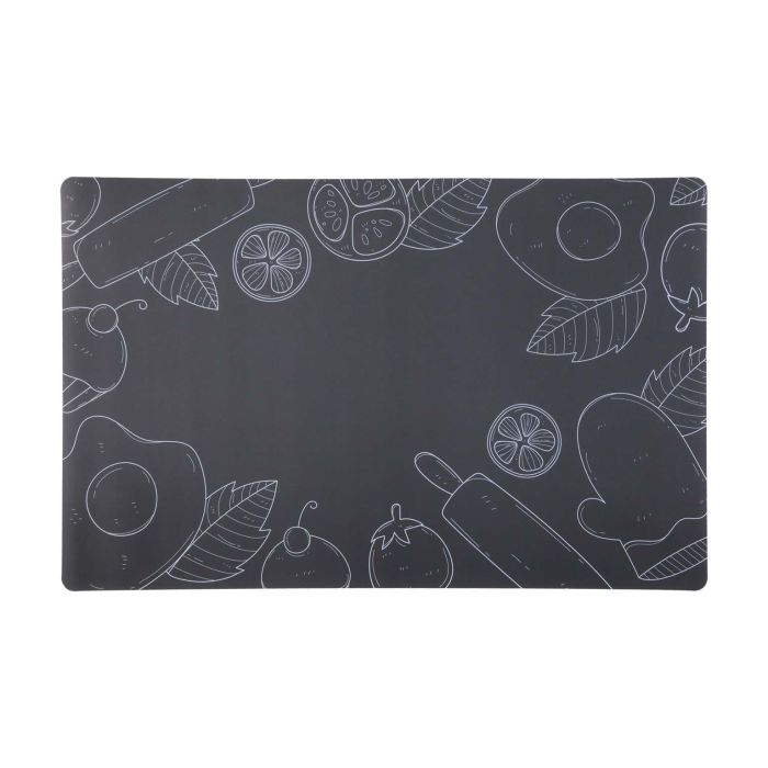 Salvamantel Kitchen Gris Versa 28.2x43.5 cm - Polipropileno (6 Unidades)