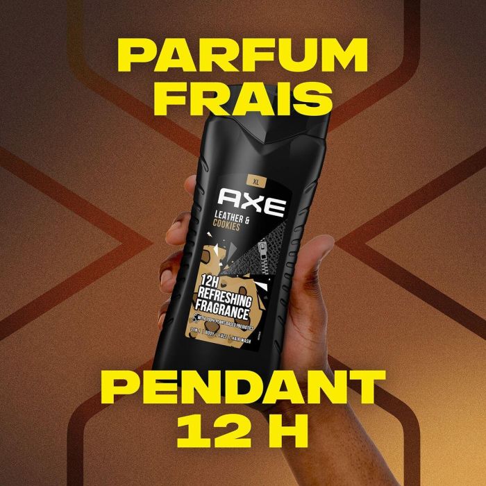 Axe Gel de Ducha Leather & Cookies 400 ml 3