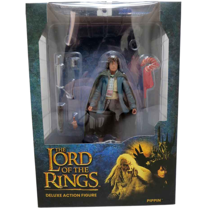 Diamond Select Toys Pippin Action Figure 10 cm The Lord of the Rings con accesorios y articulaciones 2