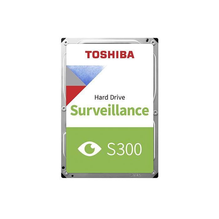 Toshiba S300 Surveillance Disco Duro 4 TB, 3.5", 6 Gbit/s, 5400 RPM para Sistemas de Vigilancia 24/7