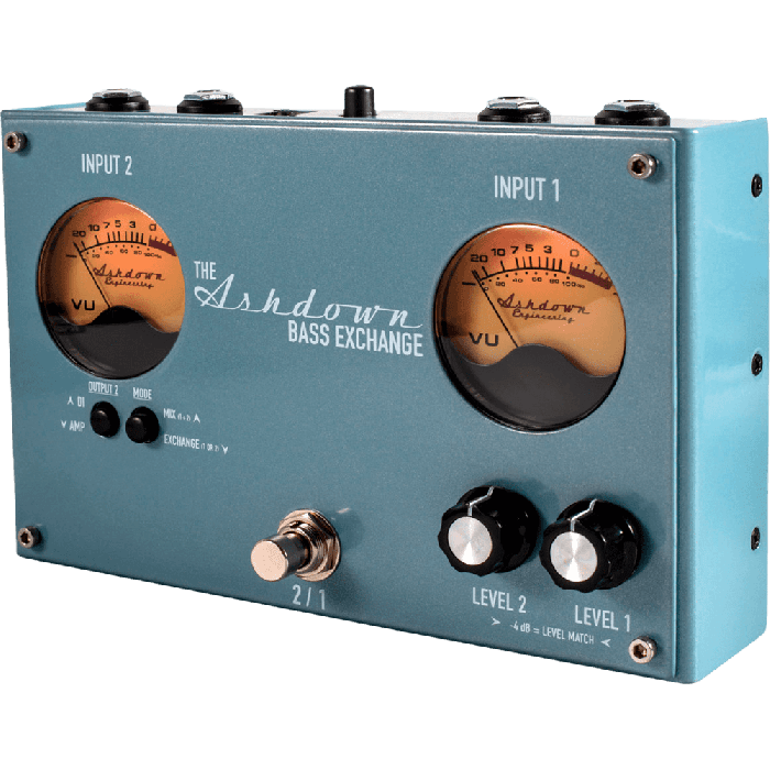 Pedal Conmutador 2X Inputs/ 2X Outputs Ashdown "Bass Exchange" 2 Pedal Conmutador 2X Inputs/ 2X Outputs Ashdown "Bass Exchange" 2