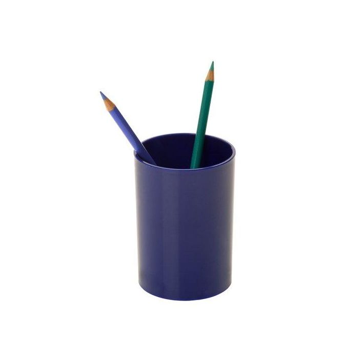 Portalapices Archivo 2000 Antimicrobiano Sanitized Redondo Gran Capacidad Negro