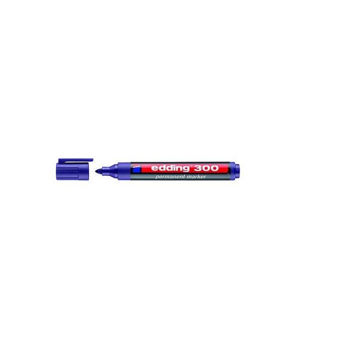 Marcador Permanente Edding 300 Conico Violeta 10 unidades