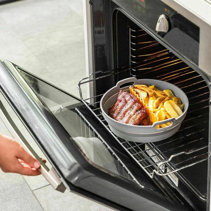 Pack Freidora de Aire y Cesta de Silicona Plegable InnovaGoods 16