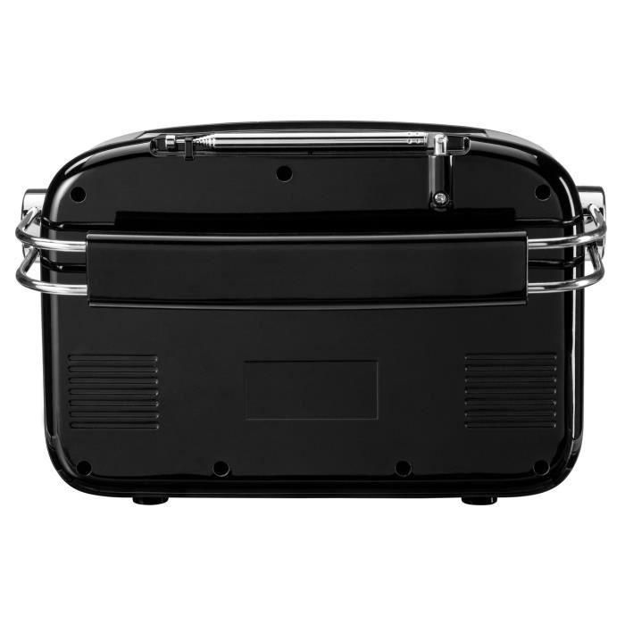 Radio retro - MEDION - DAB/FM - Mono 2,5 W RMS - Negra 3 Radio retro - MEDION - DAB/FM - Mono 2,5 W RMS - Negra 3