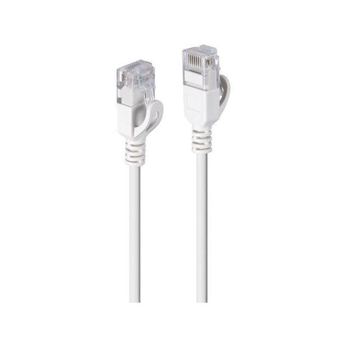 Lindy 2m Cat.6A U/UTP Ultra Slim Network Cable, Grey Lindy 2m Cat.6A U/UTP Ultra Slim Network Cable, Grey